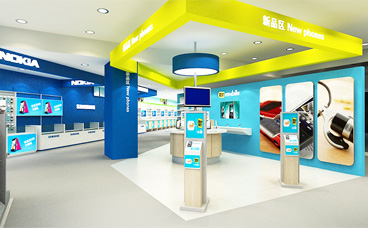 電腦手機(jī)展柜-南京新街口