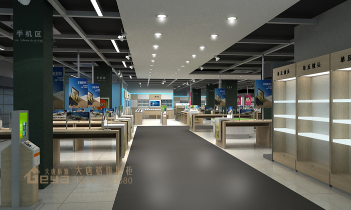 常州關(guān)河路店電腦手機(jī)展柜