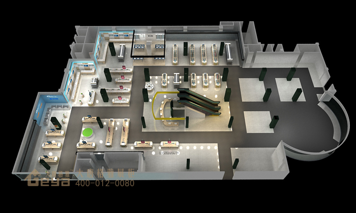 常州關(guān)河路店電腦手機(jī)展柜