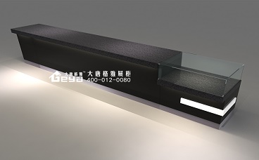黑色玻璃吧臺(tái)