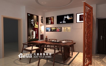 木質(zhì)展柜—江中集團(tuán)辦公室